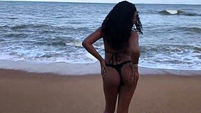 Met Beautiful Brunette On Beach Chat Led To Steamy Encounter