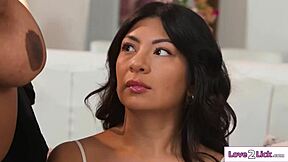 Wanna See Who Converts Straight Girl First In Lesbian Threesome