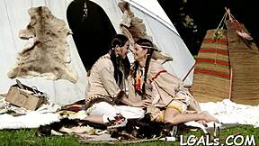 hey those leggy beauties are totally licking each other out wet and wild