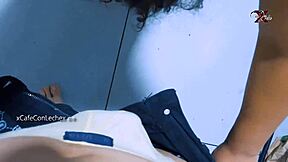 Brunette Latina Teen Takes Monster Cock in Rough Interracial Anal for First Time Without Lube