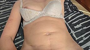 Mutual masturbation session with my best friend's wife, jizzing all over her shaved pussy 😏🔥