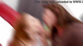 Oh wow, Chloe's wild school story with 5on1 BBC rough sex, big gapes, pee drink, shower, cum swallow