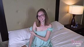 hey, claire roos offers premium babysitting with seth brogan creampie in lingerie missionary ride.