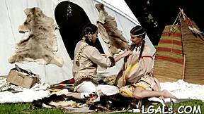 hey those leggy beauties are totally licking each other out wet and wild