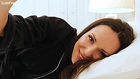 tiny young 18+ milf lilu moon fucks hard in this homemade sex tape with big cock