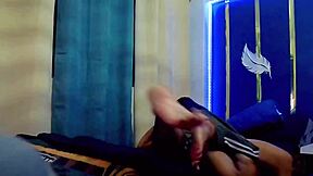 I felt so drawn to this cute uni girl in our intimate bedroom clip