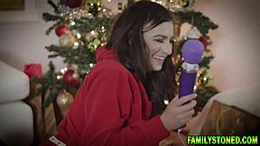 step aunt jumps in with the two stepsiblings and they all fuck wildly together 😏🍆