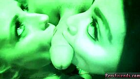 That gorgeous teen joins her friends for hide and go freak fun.