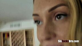 What if you could make love with blonde stepsister Charlotte Sins