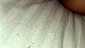 why is this desi girl with big melon tits getting fucked so hard backstage?