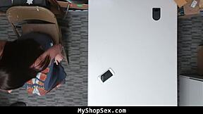 Ass fuck punishment for shoplifting teen 18+ - Bend over and take it in your tight pussy!