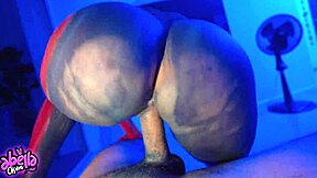 Amateur Athletic Colombian Latina In Spiderwoman Cosplay Rides Big Cock Until Cum