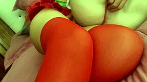 oh damn, i'm fuckin these two asses for christmas with my 18yo elf stepsister givin me a tantaly sex doll to bang together in the bathroom homemade