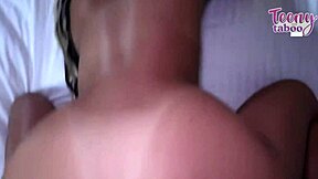 tanned blondie gia dibella starts sucking