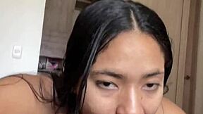 i uh, cute brunette wants to satisfy her desire for bbc with deepthroat and facial from amateur couple nysdel.