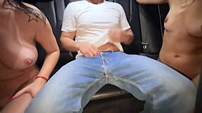 So these two hot wives grabbed all the hung guys from the square after their interview and fucked them right in the street with cuckold vibes