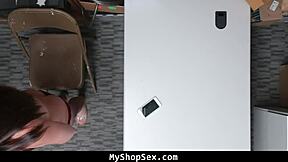 Ass fuck punishment for shoplifting teen 18+ - Bend over and take it in your tight pussy!