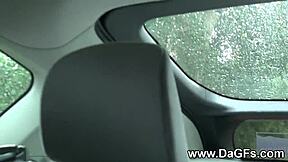 Busty Black Tattooed Girlfriend Fingered