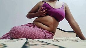 What happens when cheating Indian housewife uses cucumber for solo pussy and anal fingering in outdoor public fun?