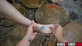 stepmom trailed him right into his bedroom for some taboo blonde blowjob and fuck action