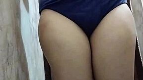 Indian Girl Bathing and Making Video for Boyfriend Riya Thakur