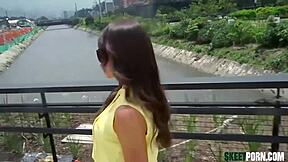 i love cameron bell's latina ass on colombian streets