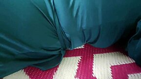 desi couple shares sweet romance with passionate kisses and embraces in their bedroom