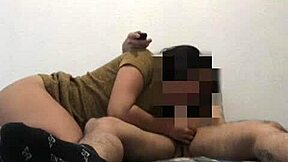 Big Cock Black Guy Rides Cowgirl On Hairy Pussy Latina Girlfriend With Creampie Finish