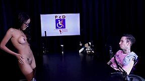 Interview with Alice Vasconcelos gets naughty in Porn Cast Brazil part 1 on Sheer Red.