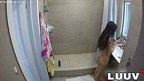 Luuv Grossys dream of being a star becomes reality with her first homemade video in shower
