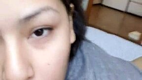 She gives a Native American blowjob with big tits and cum in mouth, swallowing every drop from his huge cock.