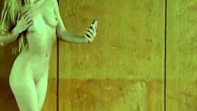 Petite Blonde Teen Model Posing