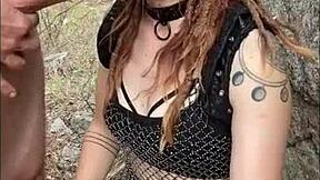 Drooling All Over Big Dick And Festival Outfit