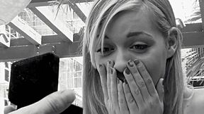 Nicole Ray cums hard on husband cock right after wedding!