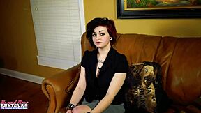 Inked Hottie Marci Enjoys To Dildo Fucks Her Pussy While Rubbing Her Tits In Pov