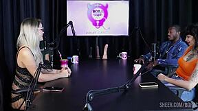 what's in this compilation from hyoran carvalho with sheer red lingerie?