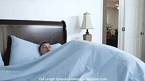 Stepbrother seduces stepsister for anal assfucking and handjob massage