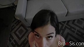 Why does savannah six punish her step sister with garage riding and hardcore fucking?