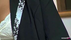 japanese beauty step-sister bends over for BLOWJOB and DOGGYSTYLE FUCKING. she rides COWGIRL to CREAMPIE orgasm with shy virgin guy.