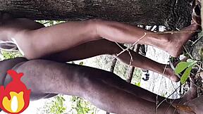 in the river life feels so much tastier with outdoor sex in colombian amateur style