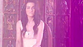 Small Tits Cougar Darah Kay Poses in Lingerie for Playboy and Enjoys Outdoor Striptease