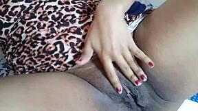 horny indian girl gets excited from culiada and masturbates with fingers for more squirting orgasms
