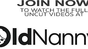 blonde granny gets bent over and fucked doggystyle by horny man in kitchen