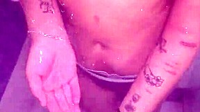 Curvy Latina Girlfriend's Huge Ass Shakes During Hot Shower Sex