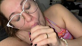 the best blowjob with huge facial cumshot from argentine hot couple in lingerie 😍💦🍆