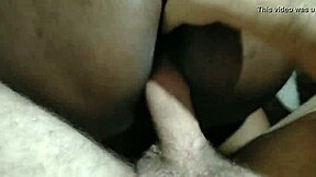 mi culito pushes back on big black cock until he cums hard