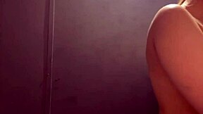 Squirting and fountain orgasm happen in public spot