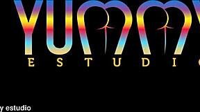 Sweet teen 18+ Madison Stil gets caught masturbating in the room. Then she rides three big cocks for her first double anal penetration experience.