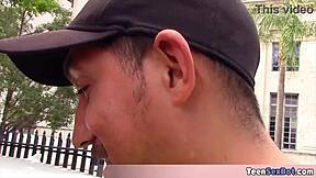 hey extra small teen joseline, you can handle that parking ticket with your petite blowjob skills anytime outdoors