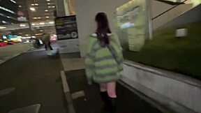 This Japanese amateur babe with perfect body gets drunk and rides in cowgirl. Her tight pussy and big ass make for intense homemade hardcore action.